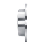 R1 Concepts 1978-1982 Nissan 720 DATSun Front Right Drilled & Slotted Silver Brake Rotor by R1 Concepts 631-67075R