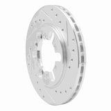 R1 Concepts 1982-1985 Nissan 720 DATSun Front Right Drilled & Slotted Silver Brake Rotor by R1 Concepts 631-67077R