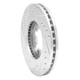 R1 Concepts 1985-2012 Nissan NP300 (Mexico) Front Right Drilled & Slotted Silver Brake Rotor by R1 Concepts 631-67079R