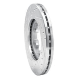 R1 Concepts 1985-2002 Nissan Pathfinder Front Right Drilled & Slotted Silver Brake Rotor by R1 Concepts 631-67080R