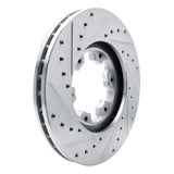 R1 Concepts 1996-2004 Infiniti QX4 Front Right Drilled & Slotted Silver Brake Rotor by R1 Concepts 631-67084R