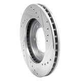 R1 Concepts 1998-2015 Nissan Frontier Front Left Drilled & Slotted Silver Brake Rotor by R1 Concepts 631-67085L