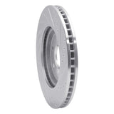 Dynamic Friction 2008-2011 Nissan Pathfinder Front Left Drilled & Slotted Silver Brake Rotor by Dynamic Friction Company 631-67099L