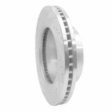 Dynamic Friction 2012-2021 Nissan NV2500 Front Right Drilled & Slotted Silver Brake Rotor by Dynamic Friction Company 631-67102R