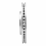 Dynamic Friction 2011-2025 Chevrolet City Express Front Right Drilled & Slotted Silver Brake Rotor by Dynamic Friction Company 631-67103R
