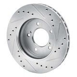 R1 Concepts 1993-2002 Mercury Villager Front Left Drilled & Slotted Silver Brake Rotor by R1 Concepts 631-67107L