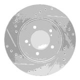 R1 Concepts 1993-2002 Mercury Villager Front Right Drilled & Slotted Silver Brake Rotor by R1 Concepts 631-67107R