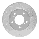 R1 Concepts 1993-2002 Mercury Villager Front Right Drilled & Slotted Silver Brake Rotor by R1 Concepts 631-67107R