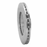 Dynamic Friction 2017-2025 Nissan Versa Front Left Drilled & Slotted Silver Brake Rotor by Dynamic Friction Company 631-67112L