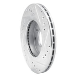R1 Concepts 1990-1992 Infiniti M30 Front Left Drilled & Slotted Silver Brake Rotor by R1 Concepts 631-68000L