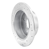 R1 Concepts 1990-1992 Infiniti M30 Rear Right Drilled & Slotted Silver Brake Rotor by R1 Concepts 631-68001R