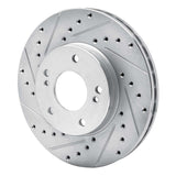 R1 Concepts 1990-1997 Infiniti J30 Front Left Drilled & Slotted Silver Brake Rotor by R1 Concepts 631-68002L