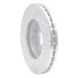 R1 Concepts 1990-1997 Infiniti J30 Front Right Drilled & Slotted Silver Brake Rotor by R1 Concepts 631-68002R