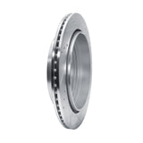 Dynamic Friction 2010-2024 Infiniti QX80 Rear Right Drilled & Slotted Silver Brake Rotor by Dynamic Friction Company 631-68017R