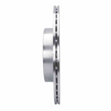 Dynamic Friction 2019-2024 Infiniti QX55 Rear Left Drilled & Slotted Silver Brake Rotor by Dynamic Friction Company 631-68019L