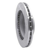 R1 Concepts 1994-2022 Beaver Motorcoach Contessa Front/Rear Left Drilled & Slotted Silver Brake Rotor by R1 Concepts 631-71009L