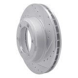 R1 Concepts 1994-2022 Beaver Motorcoach Contessa Rear Right/Front Right Drilled & Slotted Silver Brake Rotor by R1 Concepts 631-71009R
