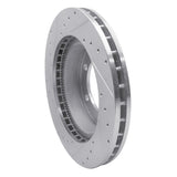 R1 Concepts 1994-2022 Beaver Motorcoach Contessa Rear Right/Front Right Drilled & Slotted Silver Brake Rotor by R1 Concepts 631-71009R