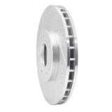 R1 Concepts 1991-1993 Dodge Stealth Front Left Drilled & Slotted Silver Brake Rotor by R1 Concepts 631-72014L