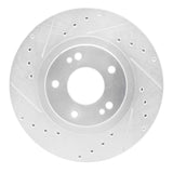 R1 Concepts 1991-1993 Dodge Stealth Front Left Drilled & Slotted Silver Brake Rotor by R1 Concepts 631-72014L