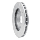 R1 Concepts 1991-1993 Dodge Stealth Front Left Drilled & Slotted Silver Brake Rotor by R1 Concepts 631-72014L