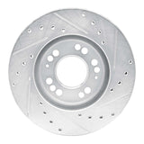 R1 Concepts 1991-2004 Dodge Stealth Front Left Drilled & Slotted Silver Brake Rotor by R1 Concepts 631-72015L