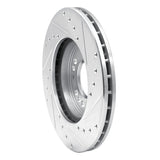 R1 Concepts 1991-2004 Dodge Stealth Front Left Drilled & Slotted Silver Brake Rotor by R1 Concepts 631-72015L
