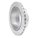 R1 Concepts 1991-1999 Dodge Stealth Rear Left Drilled & Slotted Silver Brake Rotor by R1 Concepts 631-72016L