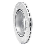 R1 Concepts 1991-1993 Dodge Stealth Rear Right Drilled & Slotted Silver Brake Rotor by R1 Concepts 631-72017R
