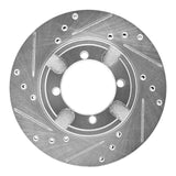 R1 Concepts 1991-1992 Mitsubishi Mirage Front Left Drilled & Slotted Silver Brake Rotor by R1 Concepts 631-72020L