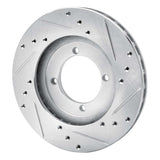 R1 Concepts 1991-1992 Mitsubishi Mirage Front Left Drilled & Slotted Silver Brake Rotor by R1 Concepts 631-72020L
