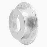 R1 Concepts 1992-2004 Dodge Colt Rear Right Drilled & Slotted Silver Brake Rotor by R1 Concepts 631-72021R