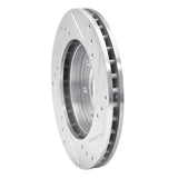 R1 Concepts 1990-2005 Chrysler Sebring Front Left Drilled & Slotted Silver Brake Rotor by R1 Concepts 631-72023L