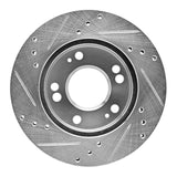 R1 Concepts 1990-2005 Chrysler Sebring Front Right Drilled & Slotted Silver Brake Rotor by R1 Concepts 631-72023R