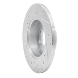 R1 Concepts 1992-1996 Dodge Colt Front Right Drilled & Slotted Silver Brake Rotor by R1 Concepts 631-72025R
