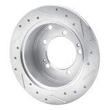 R1 Concepts 1994-2007 Chrysler Sebring Rear Left Drilled & Slotted Silver Brake Rotor by R1 Concepts 631-72028L