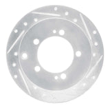 R1 Concepts 1994-2007 Chrysler Sebring Rear Right Drilled & Slotted Silver Brake Rotor by R1 Concepts 631-72028R