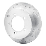R1 Concepts 1997-2004 Mitsubishi Diamante Rear Left Drilled & Slotted Silver Brake Rotor by R1 Concepts 631-72030L