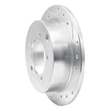 R1 Concepts 1997-2004 Mitsubishi Diamante Rear Right Drilled & Slotted Silver Brake Rotor by R1 Concepts 631-72030R