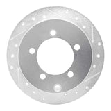 R1 Concepts 1997-2004 Mitsubishi Diamante Rear Right Drilled & Slotted Silver Brake Rotor by R1 Concepts 631-72030R
