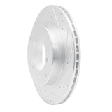 R1 Concepts 1993-1999 Dodge Stealth Rear Right Drilled & Slotted Silver Brake Rotor by R1 Concepts 631-72032R