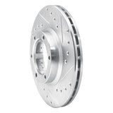 R1 Concepts 1981-1987 Mitsubishi Raider Front Right Drilled & Slotted Silver Brake Rotor by R1 Concepts 631-72048R