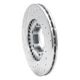 R1 Concepts 1981-1987 Mitsubishi Raider Front Right Drilled & Slotted Silver Brake Rotor by R1 Concepts 631-72048R