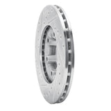 R1 Concepts 1987-1989 Mitsubishi Raider Front Right Drilled & Slotted Silver Brake Rotor by R1 Concepts 631-72051R