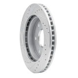 R1 Concepts 1986-1995 Dodge Ram 50 Front Right Drilled & Slotted Silver Brake Rotor by R1 Concepts 631-72052R