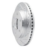 R1 Concepts 1990-2004 Mitsubishi Montero Sport (USA/Canada) Front Right Drilled & Slotted Silver Brake Rotor by R1 Concepts 631-72053R