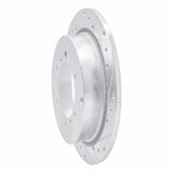 R1 Concepts 1990-2004 Mitsubishi Montero Rear Right Drilled & Slotted Silver Brake Rotor by R1 Concepts 631-72054R
