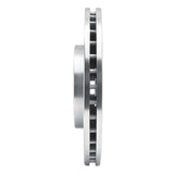 R1 Concepts 1994-2000 Mitsubishi Montero Front Left Drilled & Slotted Silver Brake Rotor by R1 Concepts 631-72056L