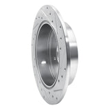 Dynamic Friction 2004-2011 Mitsubishi Endeavor Rear Left Drilled & Slotted Silver Brake Rotor by Dynamic Friction Company 631-72060L