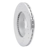 R1 Concepts 1978-1992 Audi 80 Front Right Drilled & Slotted Silver Brake Rotor by R1 Concepts 631-73000R